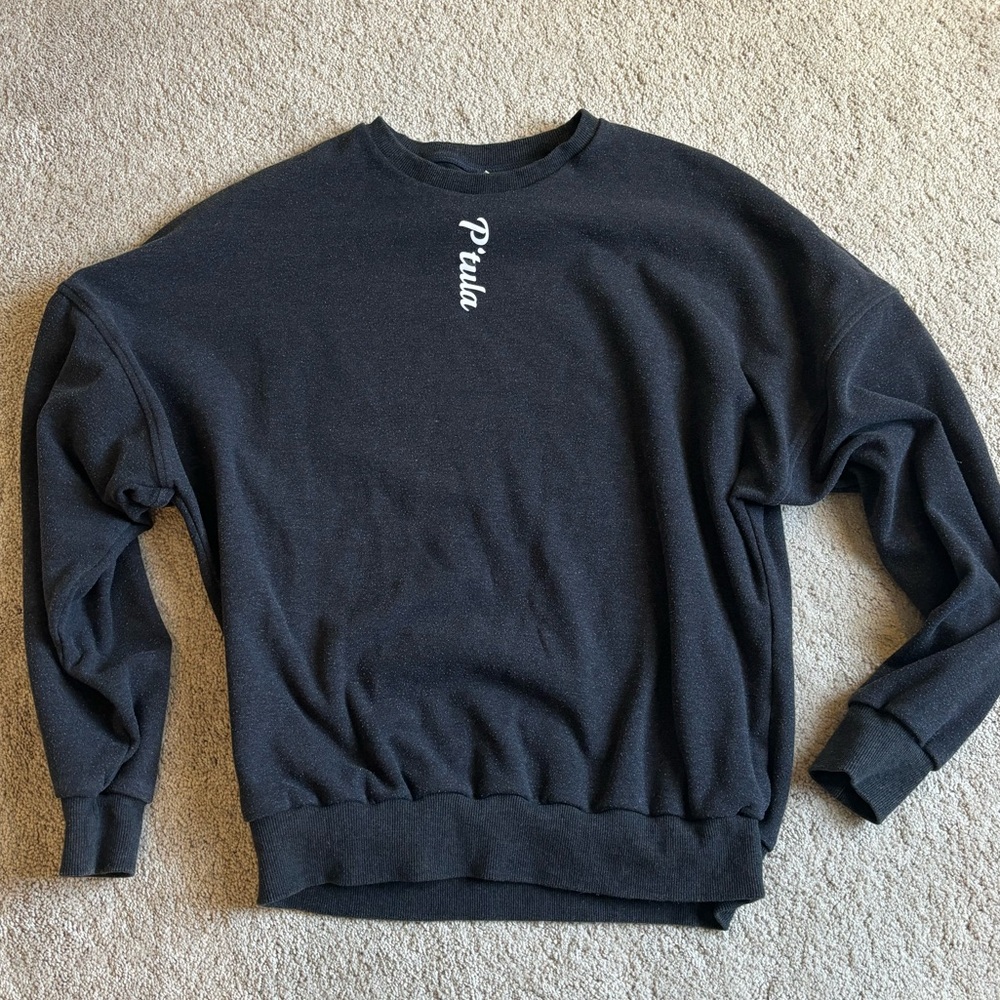 Ptula Crewneck Sweater Dark Gray Small